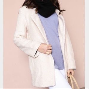 Somedays Lovin Light Blush Wool Coat